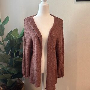 O'Neill Women's Open-Front Cardigan - Rust